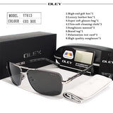 OLEY Brand Polarized Sunglasses Men.