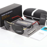 BARCUR 2018 Aluminum Magnesium Men's Sunglasses Polarized Men.