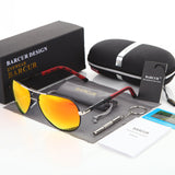 BARCUR 2018 Aluminum Magnesium Men's Sunglasses Polarized Men.