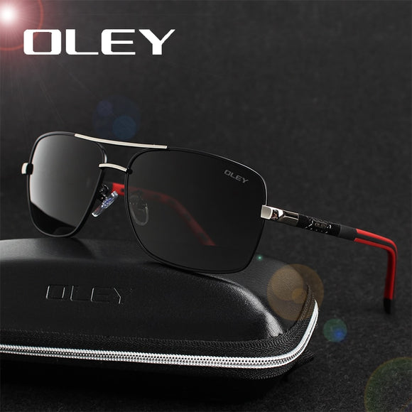 OLEY Brand Polarized Sunglasses Men.