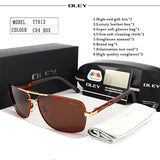 OLEY Brand Polarized Sunglasses Men.