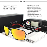 OLEY Brand Polarized Sunglasses Men.