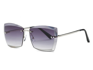 Aevogue Rimless Sunglasses