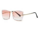 Aevogue Rimless Sunglasses