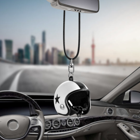 Car Pendant Helmet Rearview Mirror Hanging