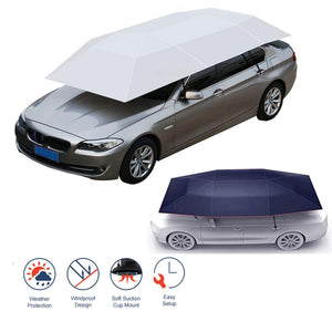 Semi-automatic Outdoor Car Vehicle Tent Umbrella