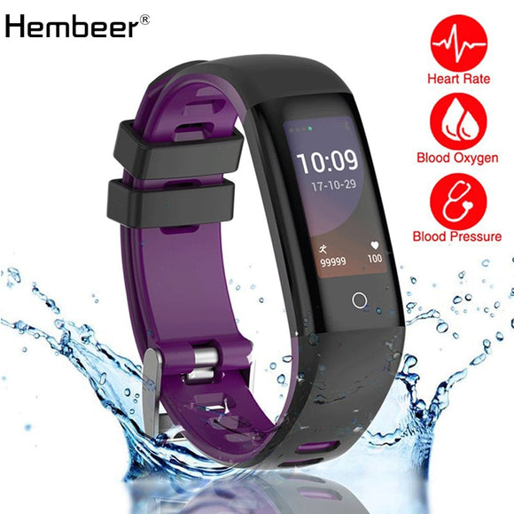 Hembeer H16 Heart Rate Monitor Blood Pressure Smart Bracelet