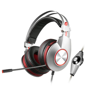 Cool Over-Ear Noise Reduction Gaming Headset Headphone HIFI 7.1channel Computer Game Earphone