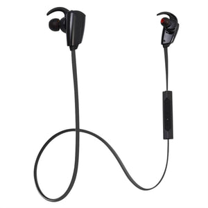 Bluetooth Earphone Wireless In Ear Headphone Stereo Sporty Earphone Waterproof Headset With Microphone (Black)